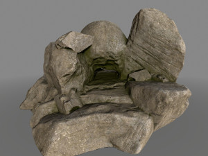 skullcave 3D 모델