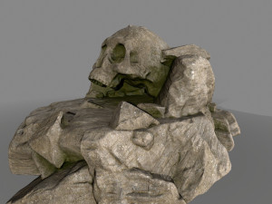 skullcave 3D 모델