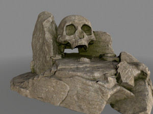 skullcave 3D 모델