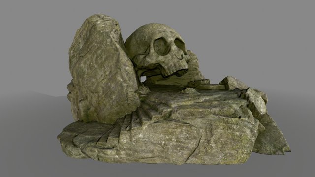 skullcave 3D-Modell .c4d .max .obj .3ds .fbx .stl .blend 