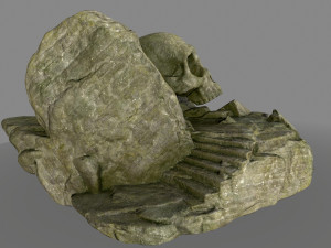 skullcave 3D-Modell