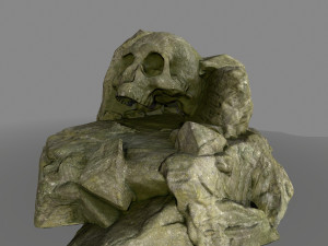 skullcave 3D-Modell