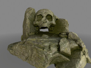 skullcave 3D-Modell