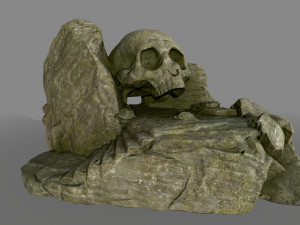 skullcave 3D-Modell