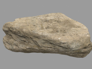 desert rocks Modèle 3D