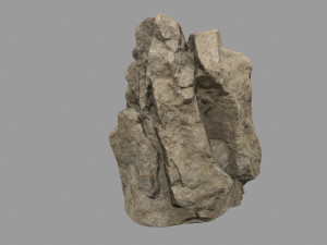desert rocks Modèle 3D