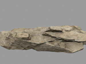 desert rocks Modèle 3D