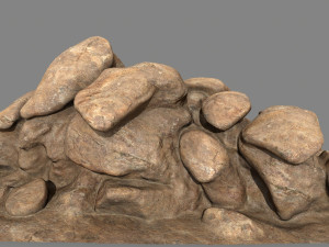 desert rock 3D Model