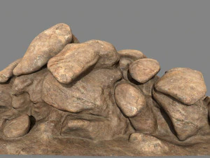 desert rock 3D Model