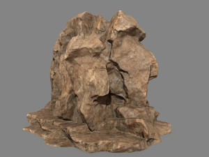 desert rock 3D Model