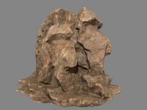 desert rock 3D Model