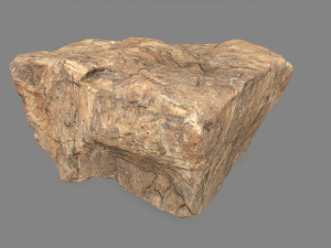 desert rock 3D Model