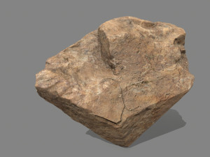desert rock 3D Model