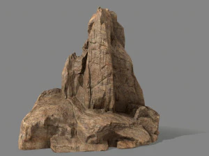desert rock 3D Model
