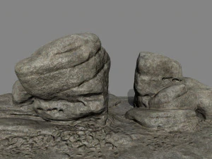 rocks set 3D Model