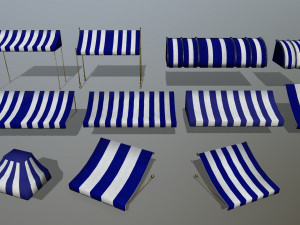 awning 3Dモデル