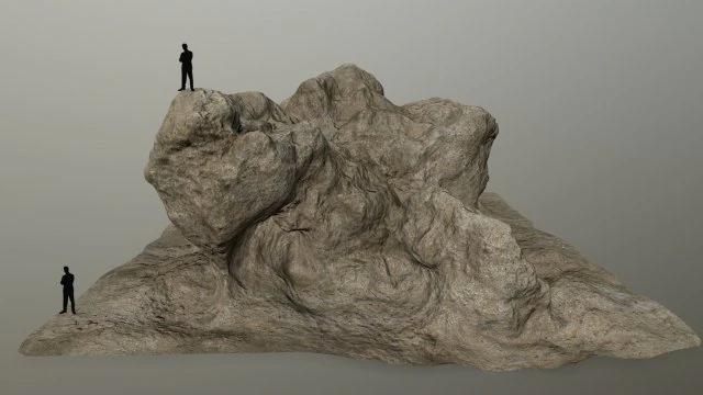 rock 3D Model .c4d .max .obj .3ds .fbx .stl .blend 