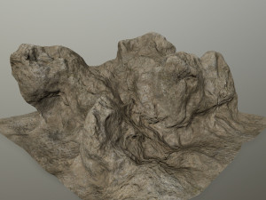 rock 3D मॉडल