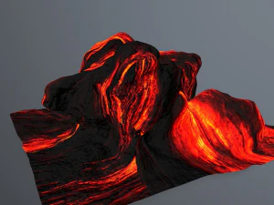 lava rocks 3D Model
