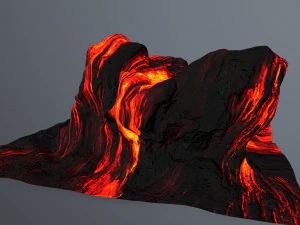 lava rocks 3D Model