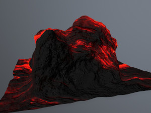 lava rocks 3D Model