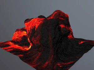 lava rocks 3D Model