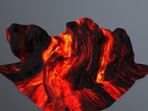 lava rocks 3D Model