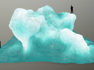 ice rocks 3D Model
