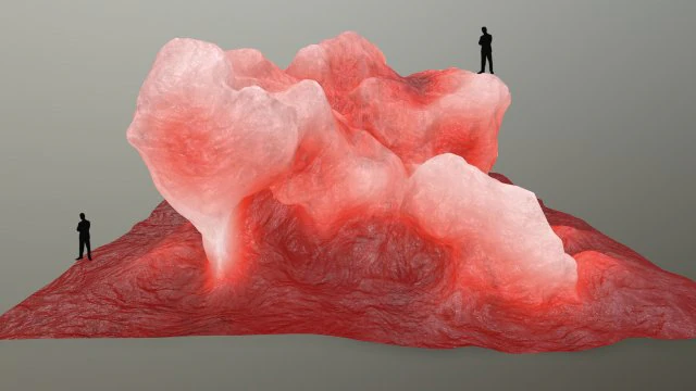 ice rocks 3D Model .c4d .max .obj .3ds .fbx .stl .blend 