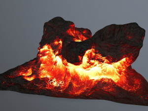 lava rocks Modèle 3D