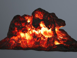 lava rocks Modèle 3D