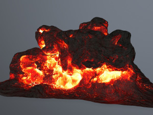 lava rocks Modèle 3D