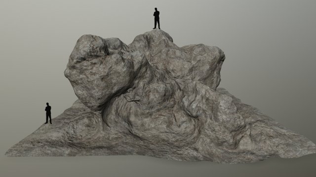 rocks 3D 模型 .c4d .max .obj .3ds .fbx .stl .blend 