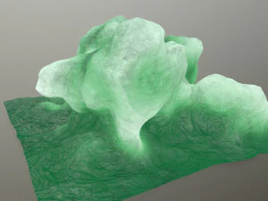 ice rock 3D Model