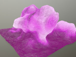 ice rock 3D 模型