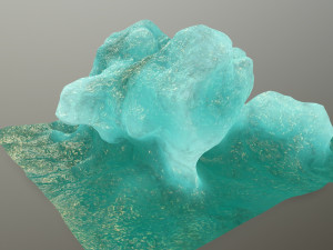 gold ice 3D मॉडल