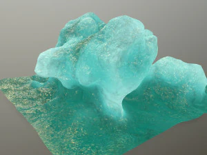 gold ice 3D Model