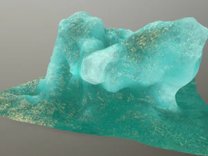 gold ice 3D Model
