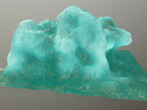 gold ice 3D Model