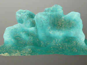 gold ice 3D Model