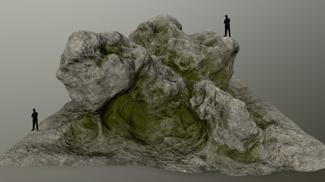 rocks 3D Модель .c4d .max .obj .3ds .fbx .stl .blend 