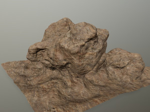 desert rock 3D Model