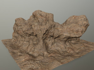 desert rock 3D Model