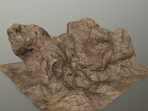 desert rock 3D Model