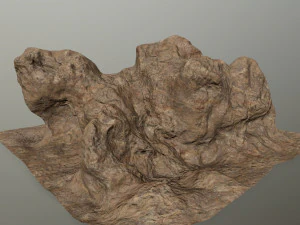 desert rock 3D Model