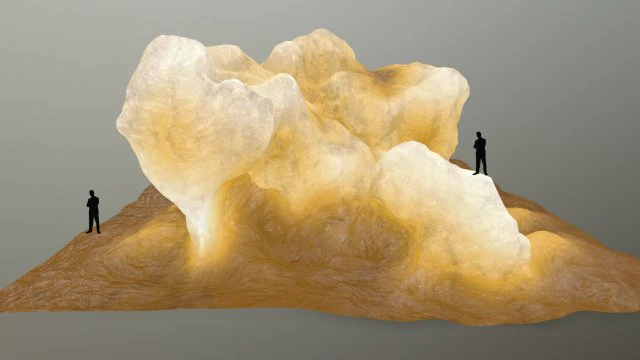 ice rocks 3D Model .c4d .max .obj .3ds .fbx .stl .blend 