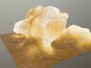 ice rocks Modèle 3D