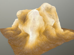 ice rocks Modèle 3D