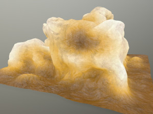 ice rocks Modèle 3D