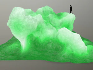 крижані камені 3D Модель